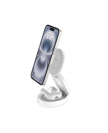 Belkin Boost Charge nastawny mag.2-in-1 Ld.Qi2 ws. WIZ035kqWH