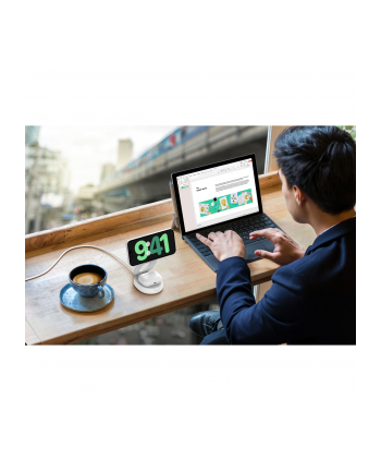 Belkin Boost Charge nastawny mag.2-in-1 Ld.Qi2 ws. WIZ035kqWH