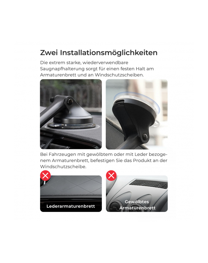 iOttie Velox Qi2 Wireless MagSafe Dash + Windshield Mount główny