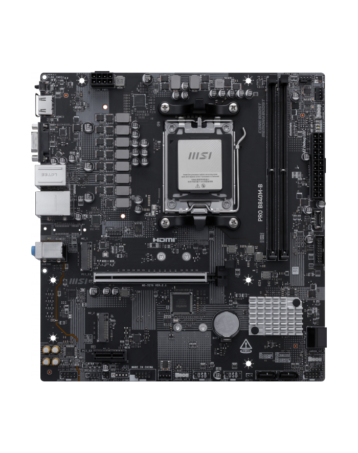 Msi MB Sc AM5 PRO B840M-B główny