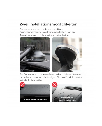 iOttie Velox Qi2 Wireless MagSafe Dash + Windshield Mount