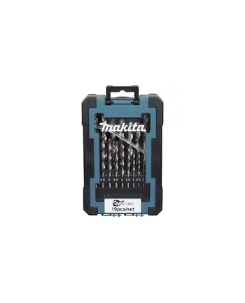 Makita D-78352 Zestaw wiertel do metalu HSS-GS 19-czesci