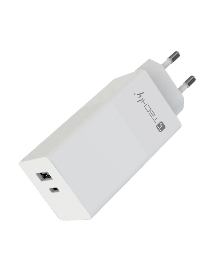 Techly Zasilacz do laptopa PD A-C 100W (IPWPD100WWH) główny