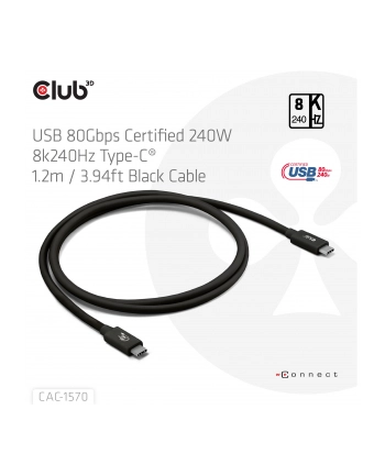 Club3D USB-C 1.2 m (CAC1570)