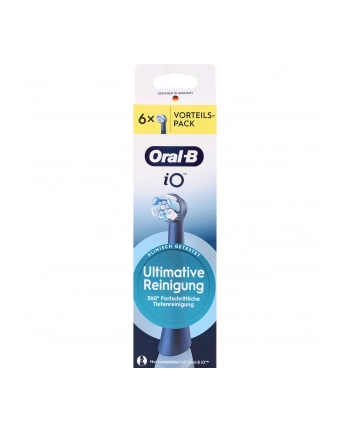 Oral-B iO Aufsteckbürsten Ultimative Reinigung BLACK 6er