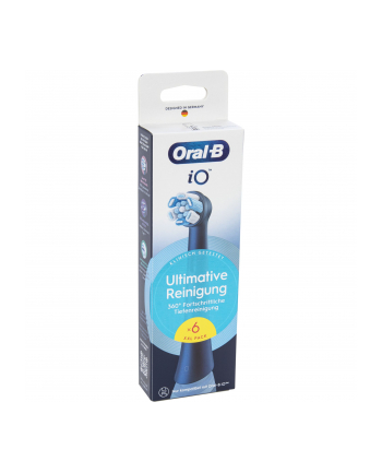 Oral-B iO Aufsteckbürsten Ultimative Reinigung BLACK 6er