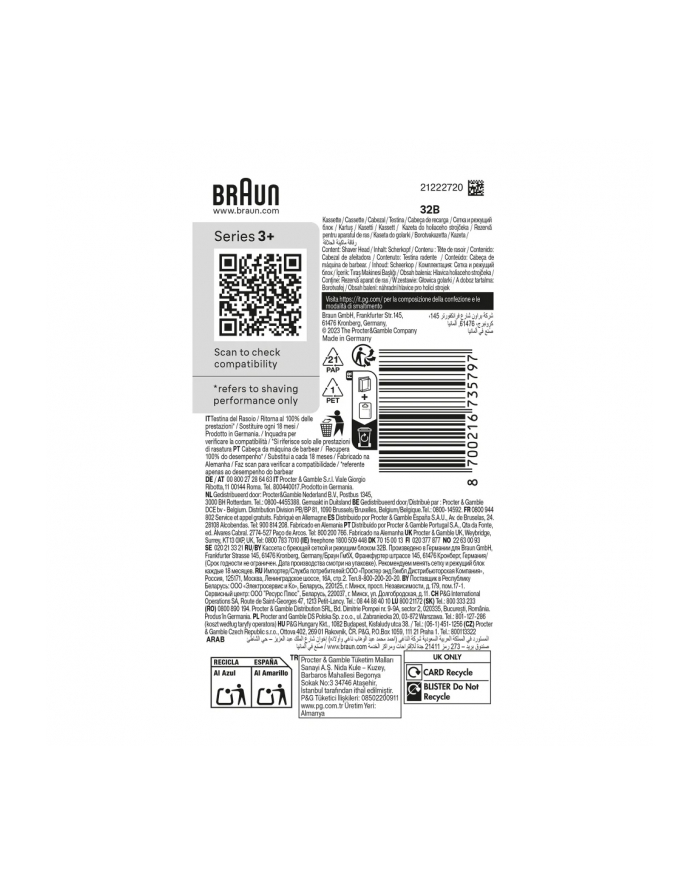 Braun Kombipack 32B główny
