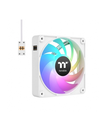 thermaltake Wentylator - CT120 EX ARGB (3x120mm, PWM, łączenie magnetyczne) Biały nr 1