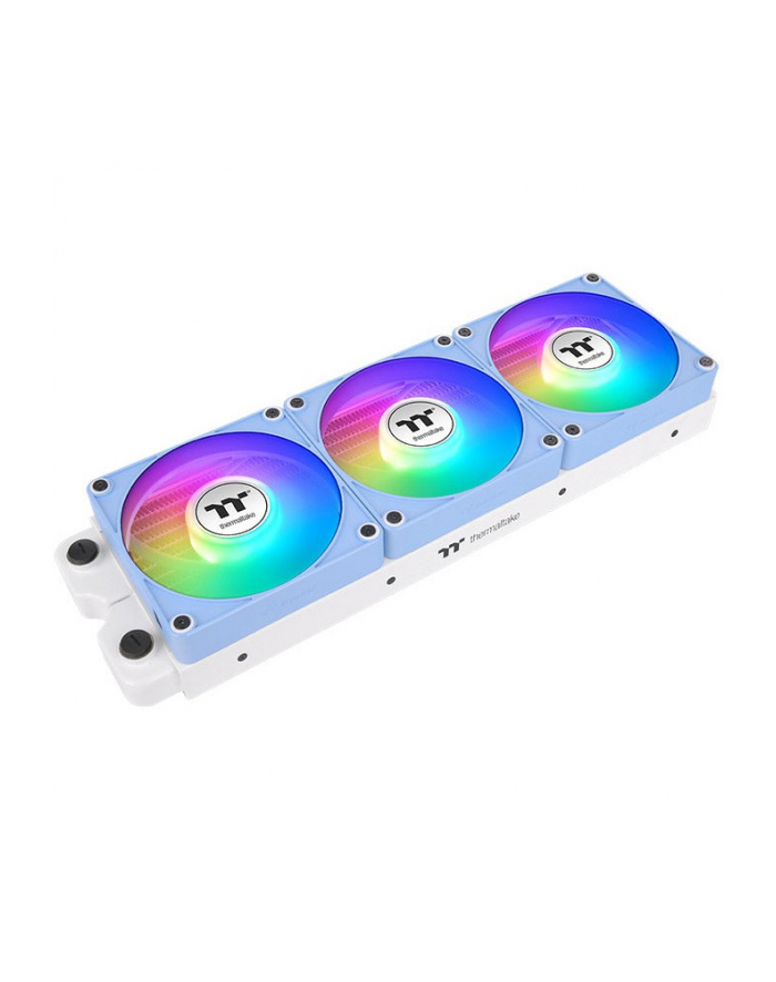 thermaltake Wentylator - CT120 EX ARGB (3x120mm, PWM, łączenie magnetyczne) Hydrangea Blue główny