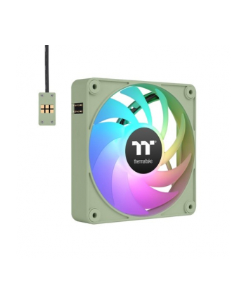 thermaltake Wentylator - CT120 EX ARGB (3x120mm, PWM, łączenie magnetyczne) Matcha Green nr 1