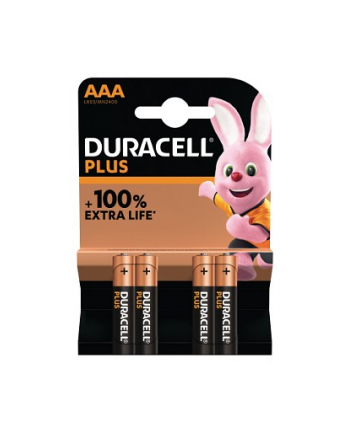 1x4 Duracell Plus Power Boost Micro MN2400 AAA LR03 1,5V