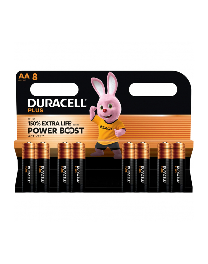 1x8 Duracell Plus Power Boost Mignon MN1500 AA LR6 1,5V główny