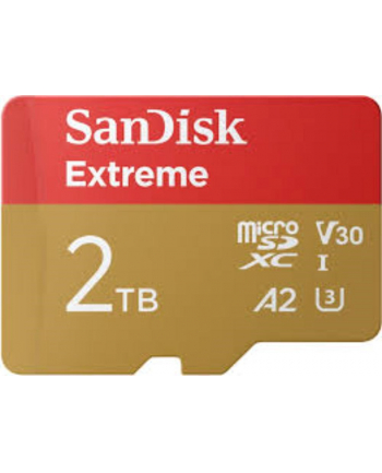 SanDisk microSDXC            2TB Extreme A2 C10 V30 UHS-I U3
