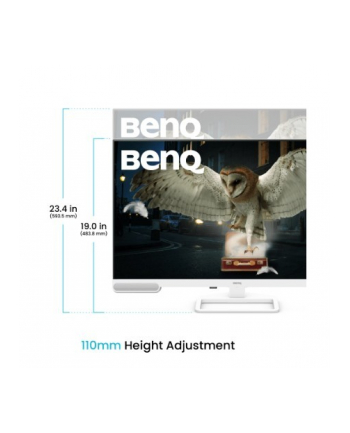 benq Monitor 32 cale EW3290U 4K LED 5ms/IPS/60Hz/Biały nr 2