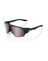 100% 100percent Norvik - HiPER Mirror Lens Soft Tact Crystal Black - nr 1