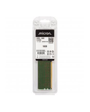 Micron 16GB DDR5-5600 ECC UDIMM 1Rx8 CL46