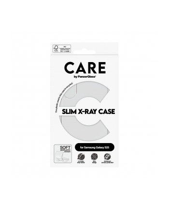 CARE by PanzerGlass Case Transparent X-Ray Soft S25 nr 2