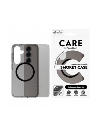 CARE by PanzerGlass Case Urban Combat Smokey Black Qi S25 nr 1