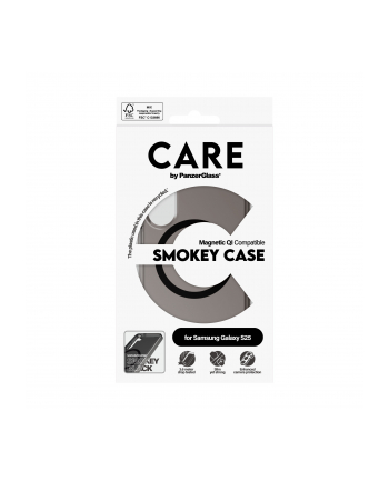 CARE by PanzerGlass Case Urban Combat Smokey Black Qi S25 nr 2