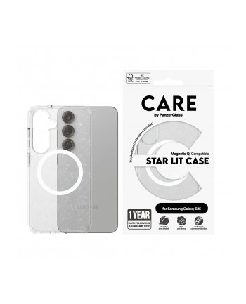 CARE by PanzerGlass Case Combat Star Lit Wht Qi S25 nr 2