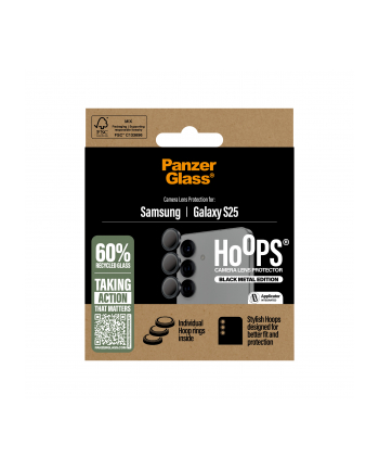 PanzerGlass Hoops Black  Lens Pczerwonyector Samsung  S25 nr 1