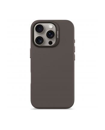 Decoded AntiMicrobial Silicone Backcover iPhone 16 Pro Black nr 2