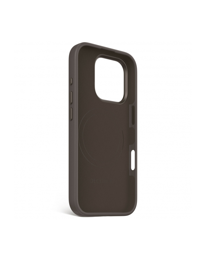 Decoded AntiMicrobial Silicone Backcover iPhone 16 Pro Black główny
