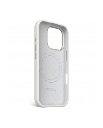 Decoded AntiMicrobial Silicone Backcover iPhone 16 Pro Clay