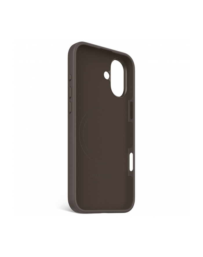 Decoded AntiMicrobial Silicone Backcover iPhone 16 Plus Black główny