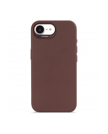 Decoded Leather Backcover iPhone 16e Chocolate Brown nr 1