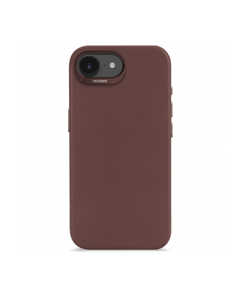 Decoded Leather Backcover iPhone 16e Chocolate Brown nr 2