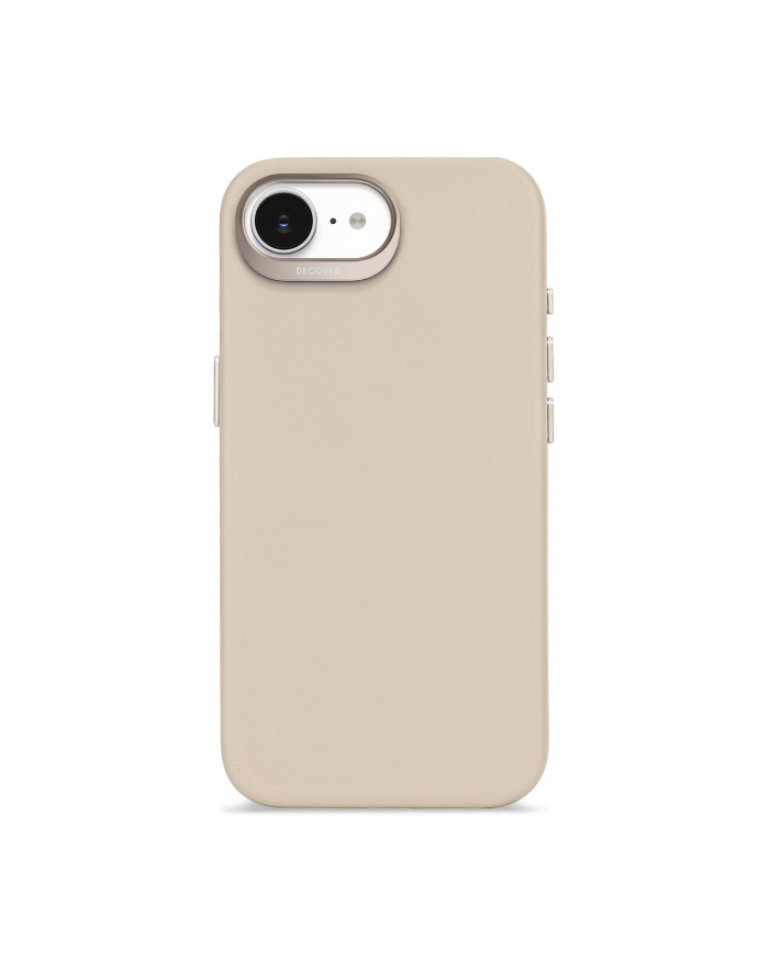 Decoded Leather Backcover iPhone 16e Clay główny