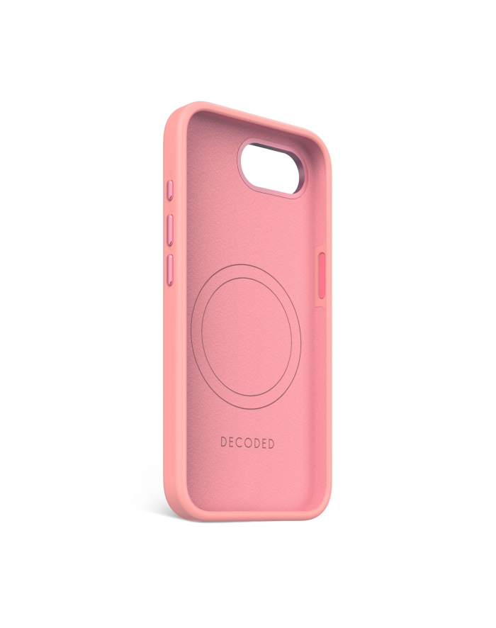 Decoded AntiMicrobial Silicone Backcover iPhone 16e Bubble Gum główny
