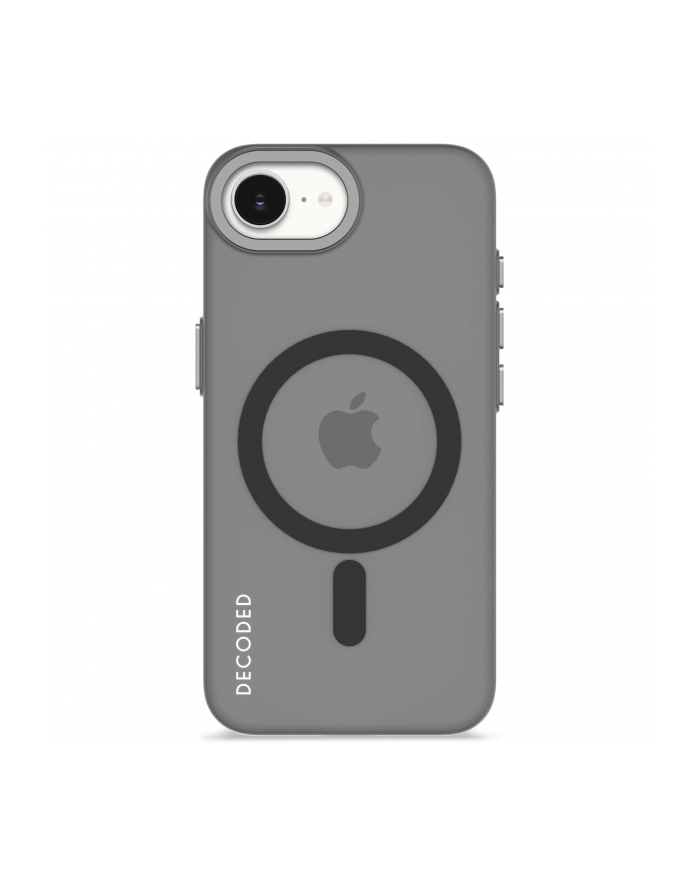 Decoded Recycled Plastic Backc. iPhone 16e Transparent Black główny