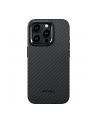 Pitaka MagEZ Case Pro 4 1500D for iP 15 Pro Max Black/Grey Tw - nr 1
