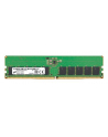 Micron DDR5 ECC UDIMM 16GB  5600 1Rx8 CL46 (16Gbit) (Single Pack) - nr 1