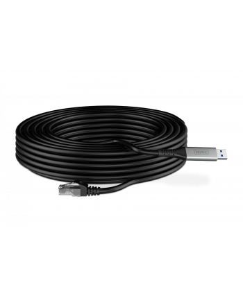 digitus Kabel adapter USB-A - RJ45 Kat. 6A S/FTP, 1 Gbit/s, USB 3.2 Gen1, LSZH, 15m nr 2