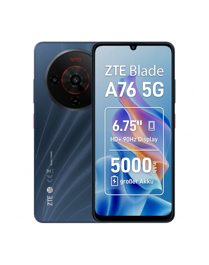 ZTE Blade A76 5G czarny główny