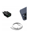 usams Ładowarka sieciowa 30W 1xUSB-C 1xUSB-A Fast czarging Czarna - nr 3