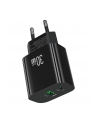 usams Ładowarka sieciowa 30W 1xUSB-C 1xUSB-A Fast czarging Czarna - nr 6