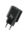 usams Ładowarka sieciowa 30W 1xUSB-C 1xUSB-A Fast czarging Czarna - nr 7