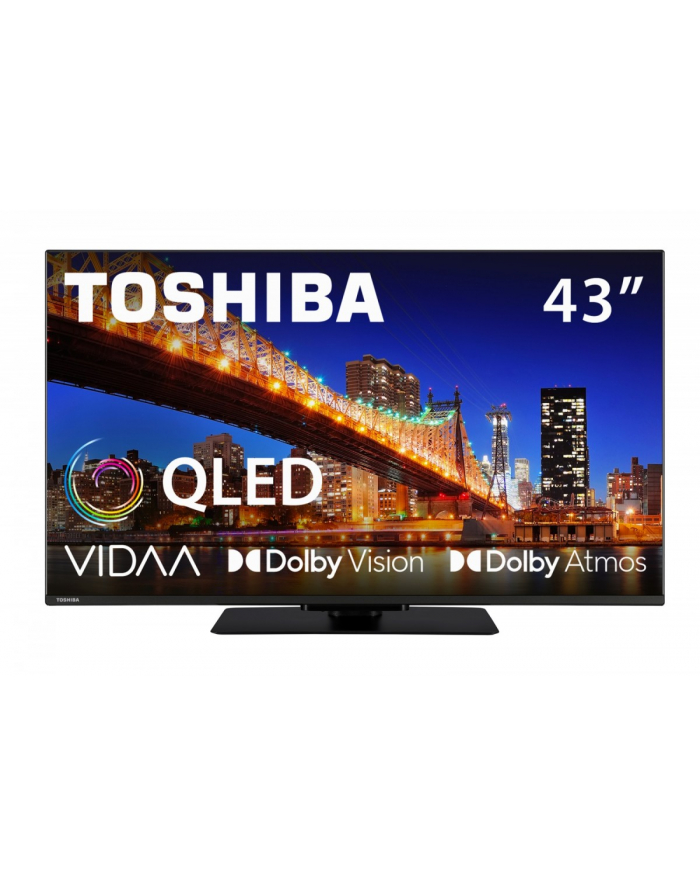 toshiba Telewizor QLED 43 cale 43QV3F63DG główny