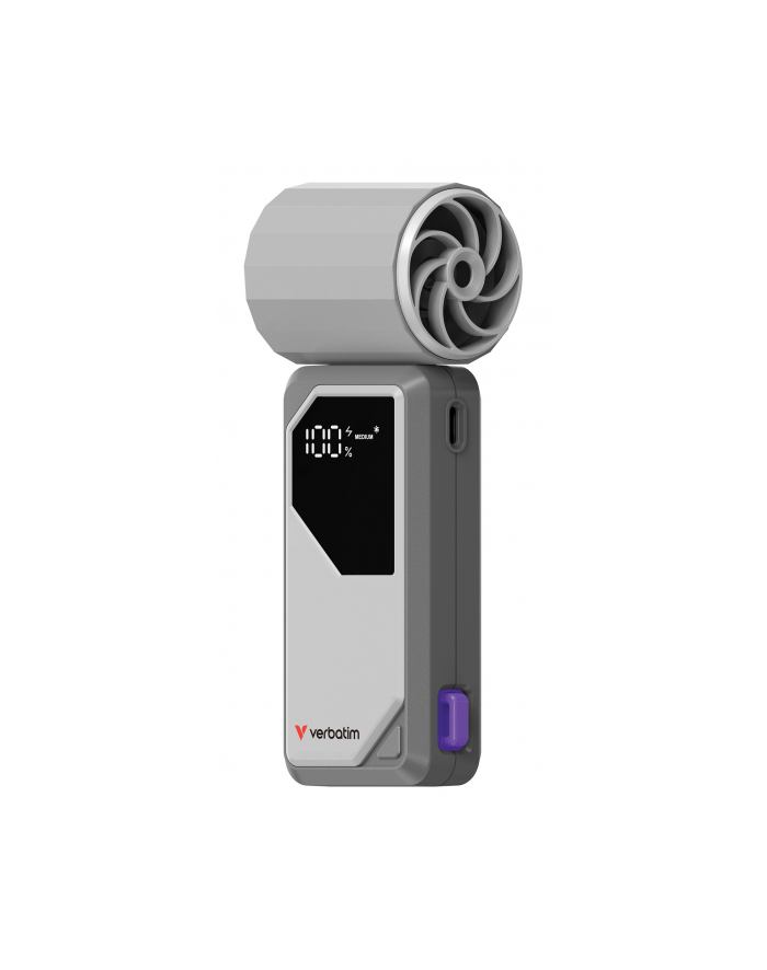Verbatim Cool`n`Go AirJet Handheld Fan grey/purple   32340 główny