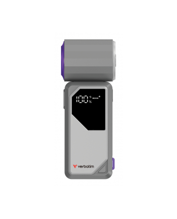 Verbatim Cool`n`Go AirJet Handheld Fan grey/purple   32340