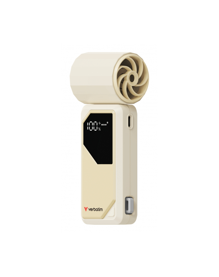 Verbatim Cool`n`Go AirJet Handheld Fan BIAŁY/silver  32341 główny