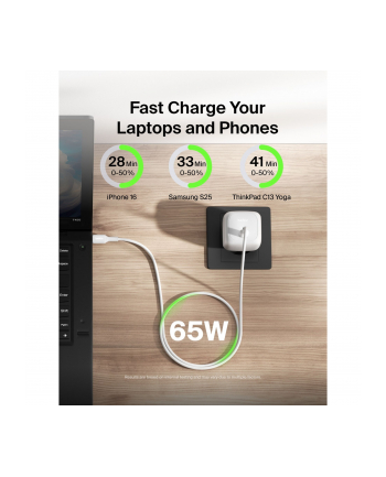 Belkin BOOST Charge 65W USB-C Ladegerät PD und PPS  WCA011kqWH nr 1