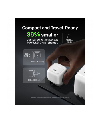 Belkin BOOST Charge 65W USB-C Ladegerät PD und PPS  WCA011kqWH nr 2
