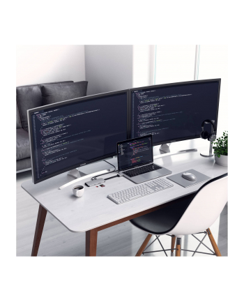 Satechi Type-C Dual Multimedia Adapter silver