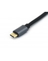 Equip USB-C - USB-C 1 m Czarny (128354) - nr 3