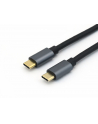 Equip USB-C - USB-C 1 m Czarny (128354) - nr 4